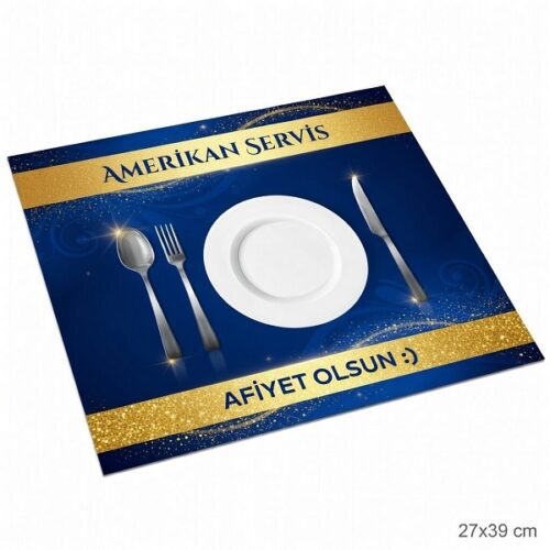 27x39 cm Amerikan Servis Baskı - 100 gr. Kuşe Kağıt