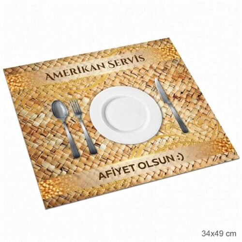 31x44 cm Amerikan Servis Baskı - 90 gr. 1. Hamur Kağıt