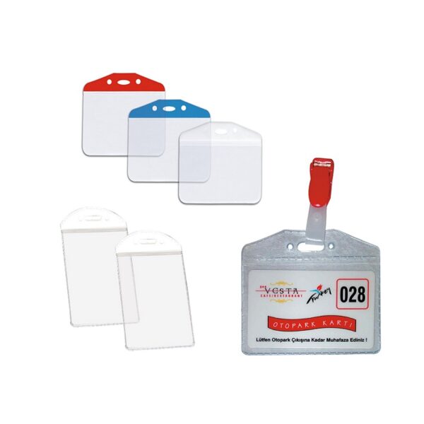 Personel yaka kart koruyucusu