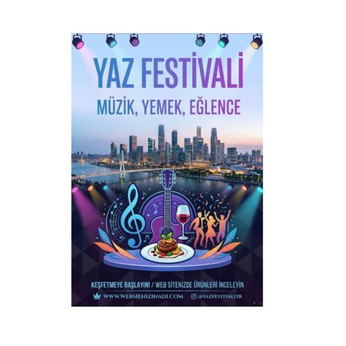 orta boy reklam afişi