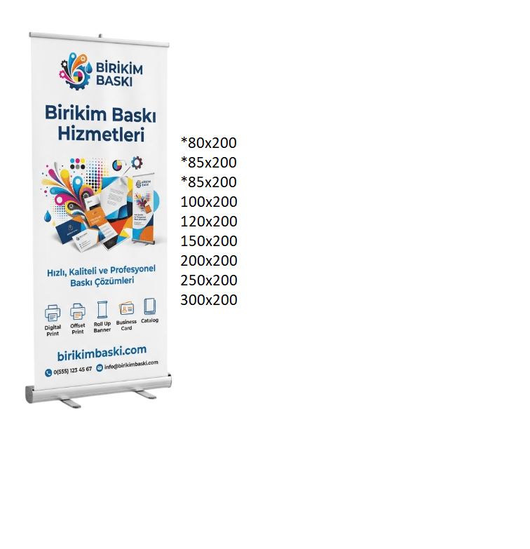 Roll up banner inceleme, Uygun roll up fiyatları, Kaliteli banner stand modelleri