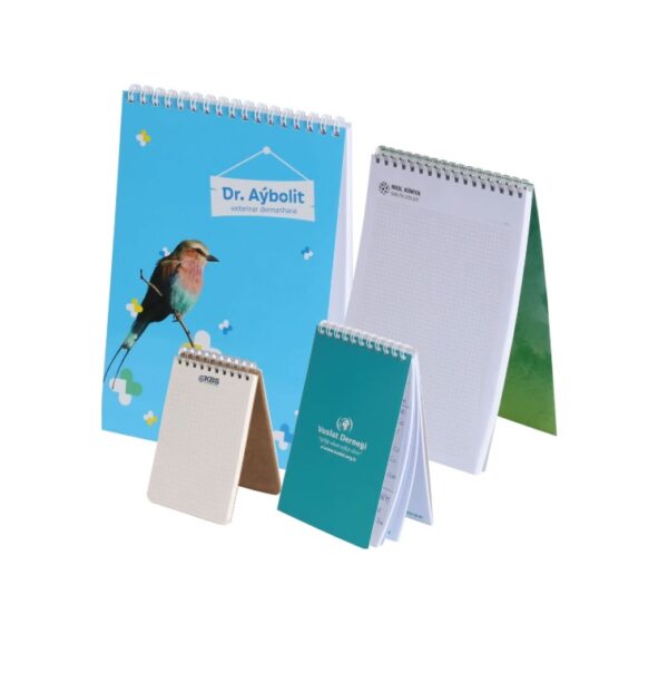 BLK-03 Üstten Spiralli Bloknot Brk Üsten Spiralli Bloknot, A5 Üsten Spiralli Modelleri