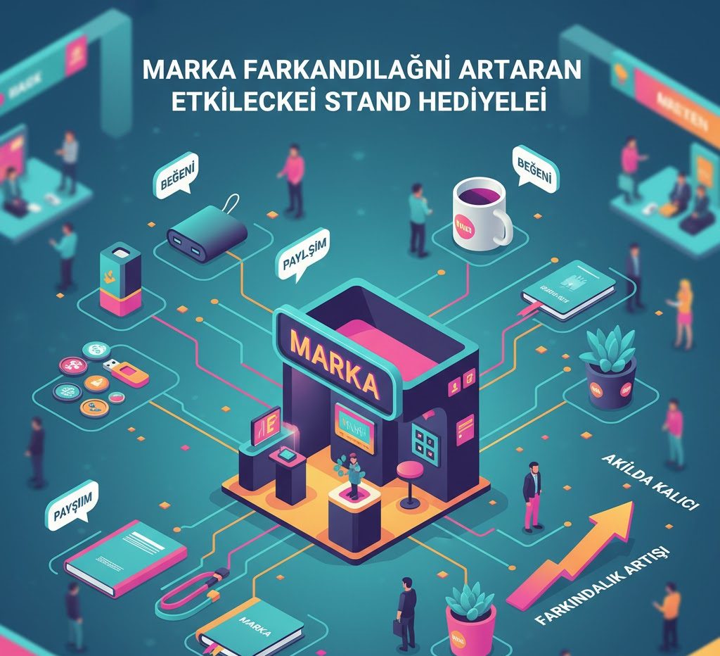 Fuar için promosyon ürün önerileri, Marka farkındalığını artıran etkileyici stand hediyeleri.