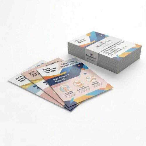 A4 Standart Broşür - 115 gr. Kuşe (20x28)