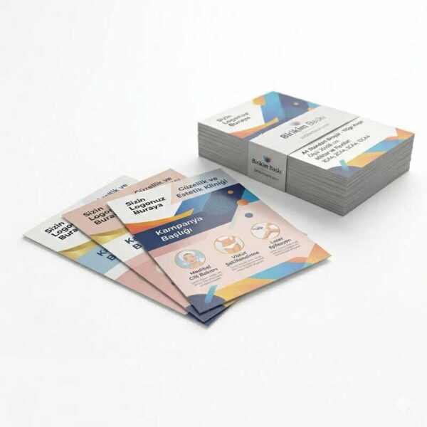 A4 Standart Broşür - 115 gr. Kuşe (20x28)