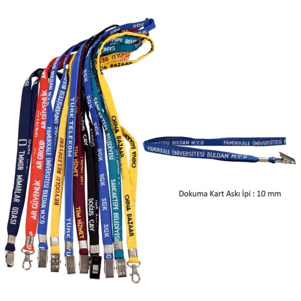 Baskılı Kart Askı İpi,