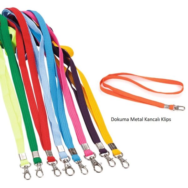 Baskılı Kart Askı İpi, Logolu Boyun Askı İpi