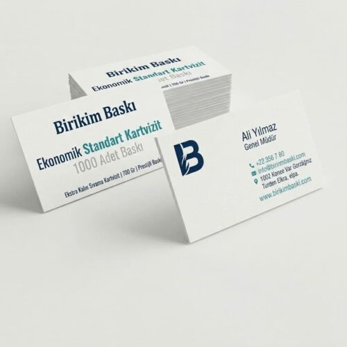 Ekonomik Standart Kartvizit | 1000 Adet Baskı