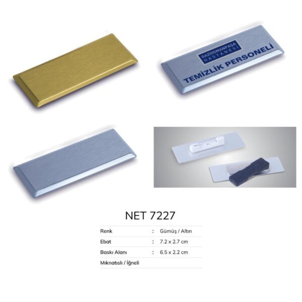 lüks metal isimlik ücretleri