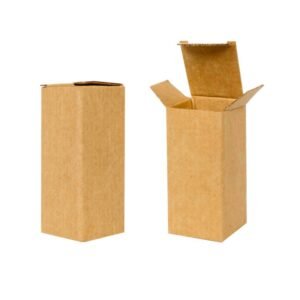 4x4x8 cm Kraft Kutu Fiyatları, Tek Oluklu Kilitli Kutu modelleri ve fiyatları Birikim Baskı'da