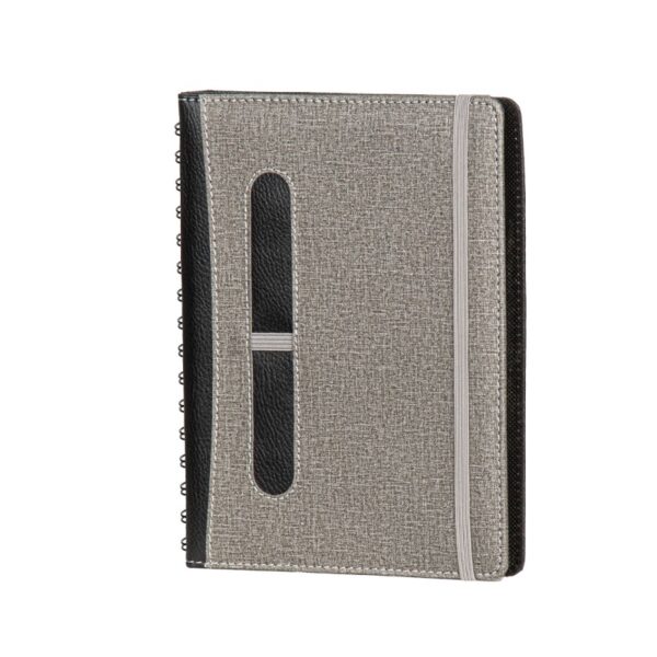 Göztepe Gizli Spiralli Ajanda gri