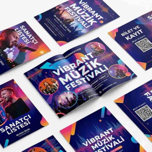 A3 Tanıtım Broşürü - 115 gr. Kuşe (28x40)