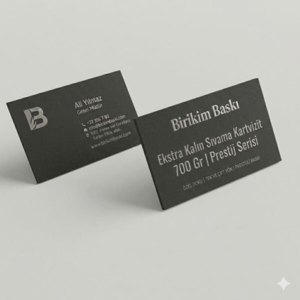 Ekstra Kalın Sıvama Kartvizit  700 Gr | Prestij Serisi